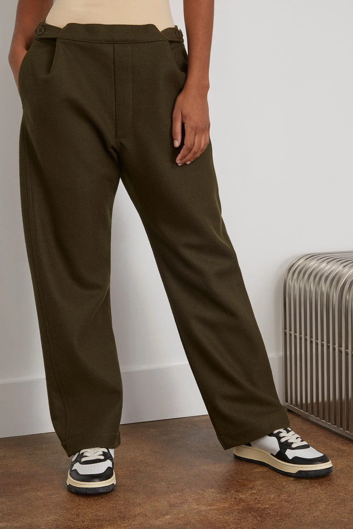 Indy Trousers in Olive