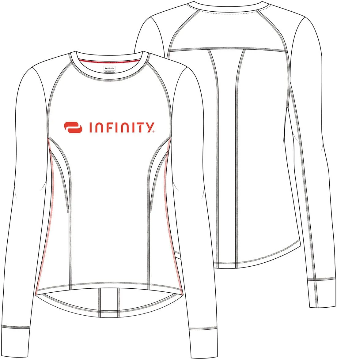 Infinity GNR8  Logo Underscrub Tee IN641