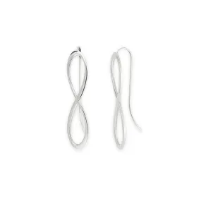 Infinity Symbol Drop Earrings