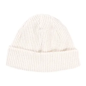 JACKMAN WAFFLE KNIT CAP IVORY