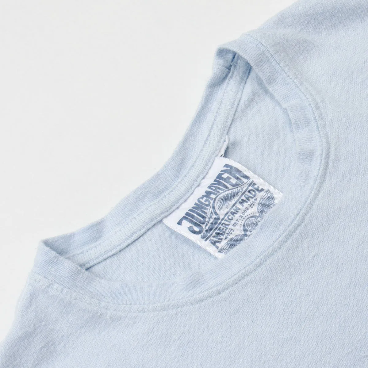 Jungmaven - Baja Pocket Hemp T-shirt 55/45 (7 oz) - Sky Blue