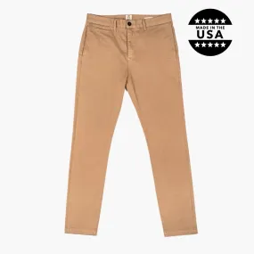 Kato Axe Slim Fit Chinos | Khaki