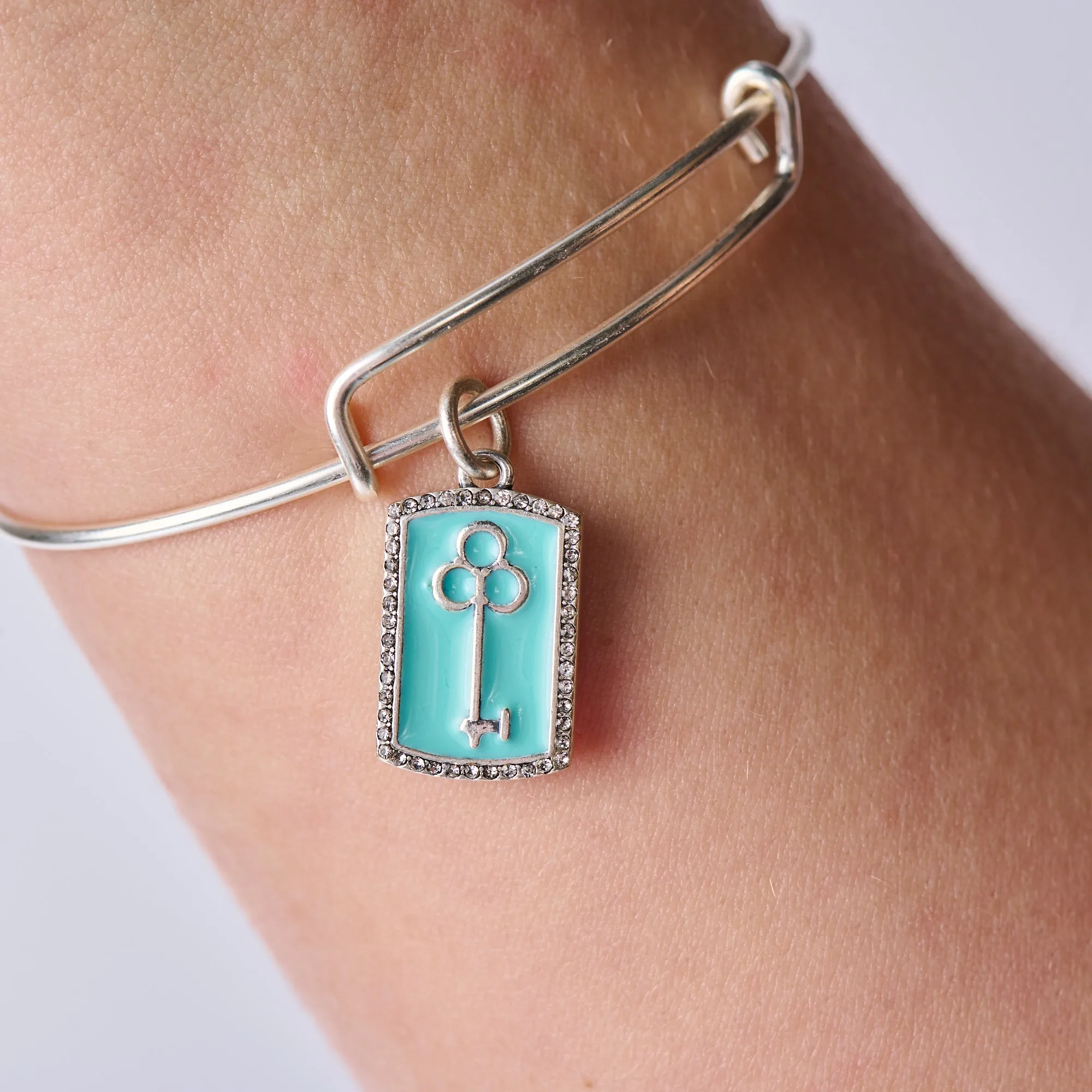 Key Charm Bangle