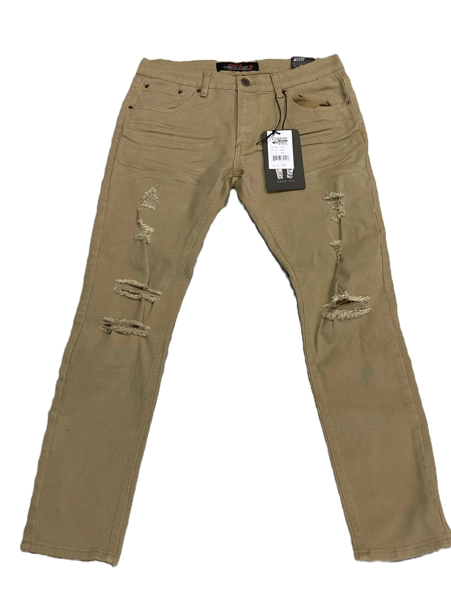 Khaki Skinny Jeans