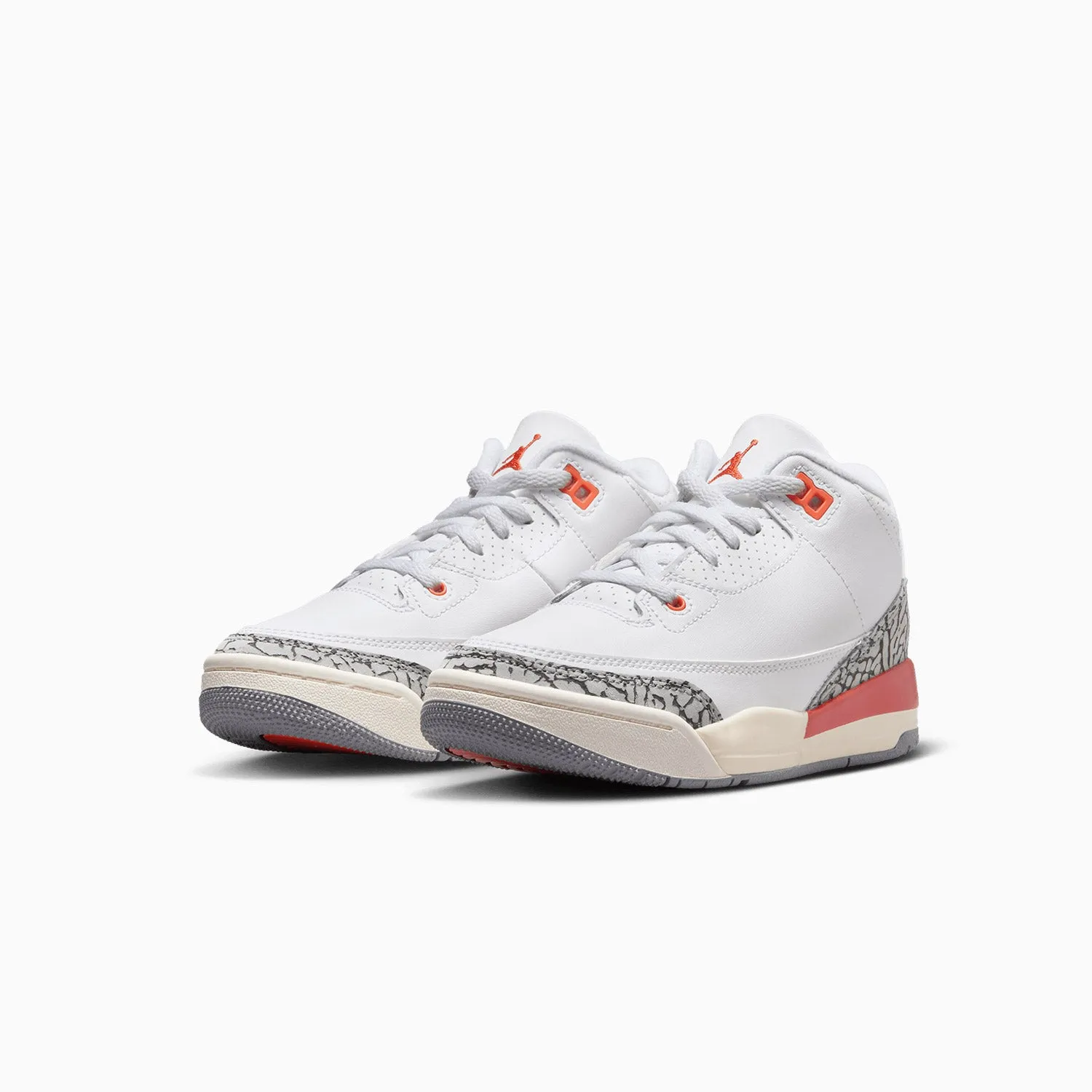 Kid's Air Jordan 3 Retro Georgia Peach Pre School