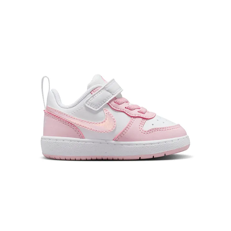 Kid's Toddler Court Borough Low Recraft White/Pink Foam