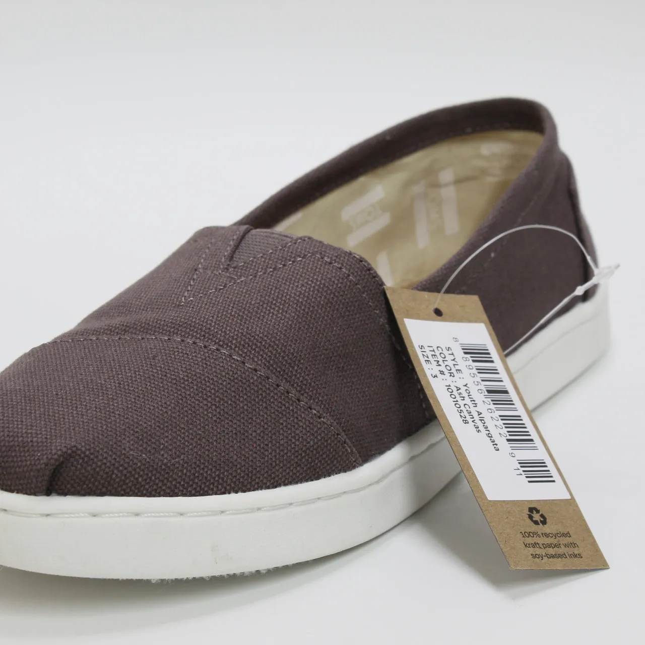 Kids Toms Alpargata Youth Grey