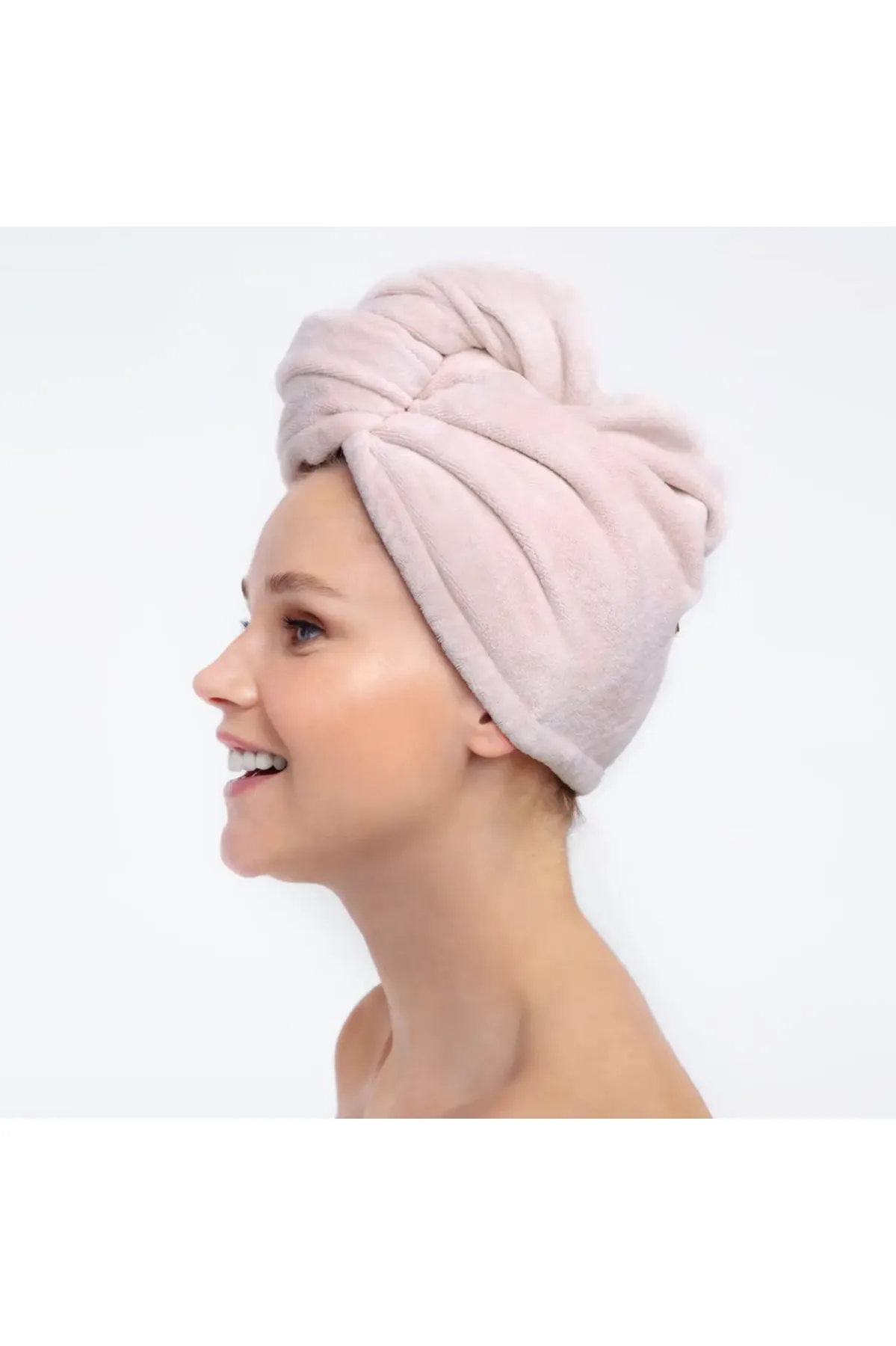 Kitsch Quick Dry Hair Towel - Blush