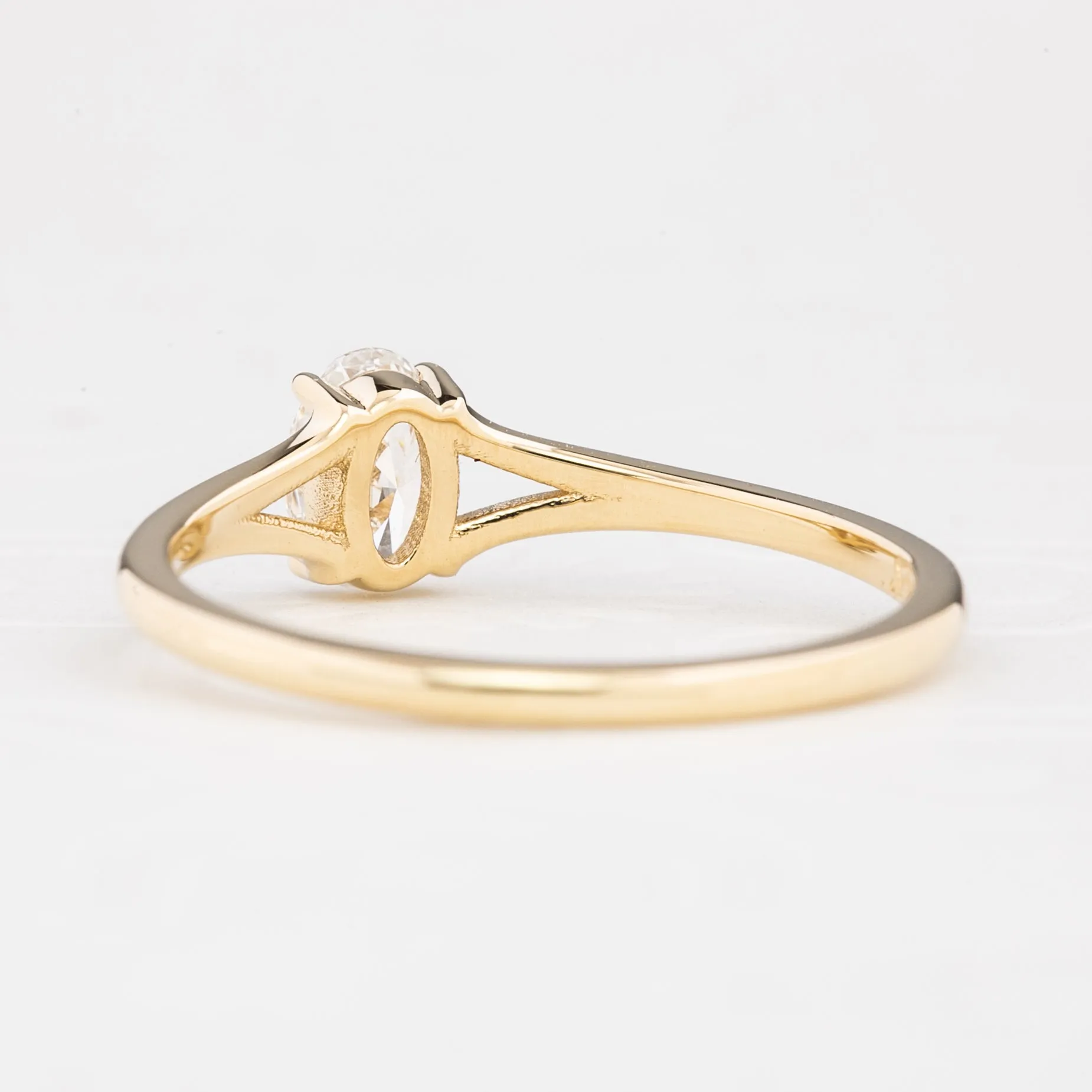 Kylie Ring 0.44ct Diamond, 14k Yellow Gold