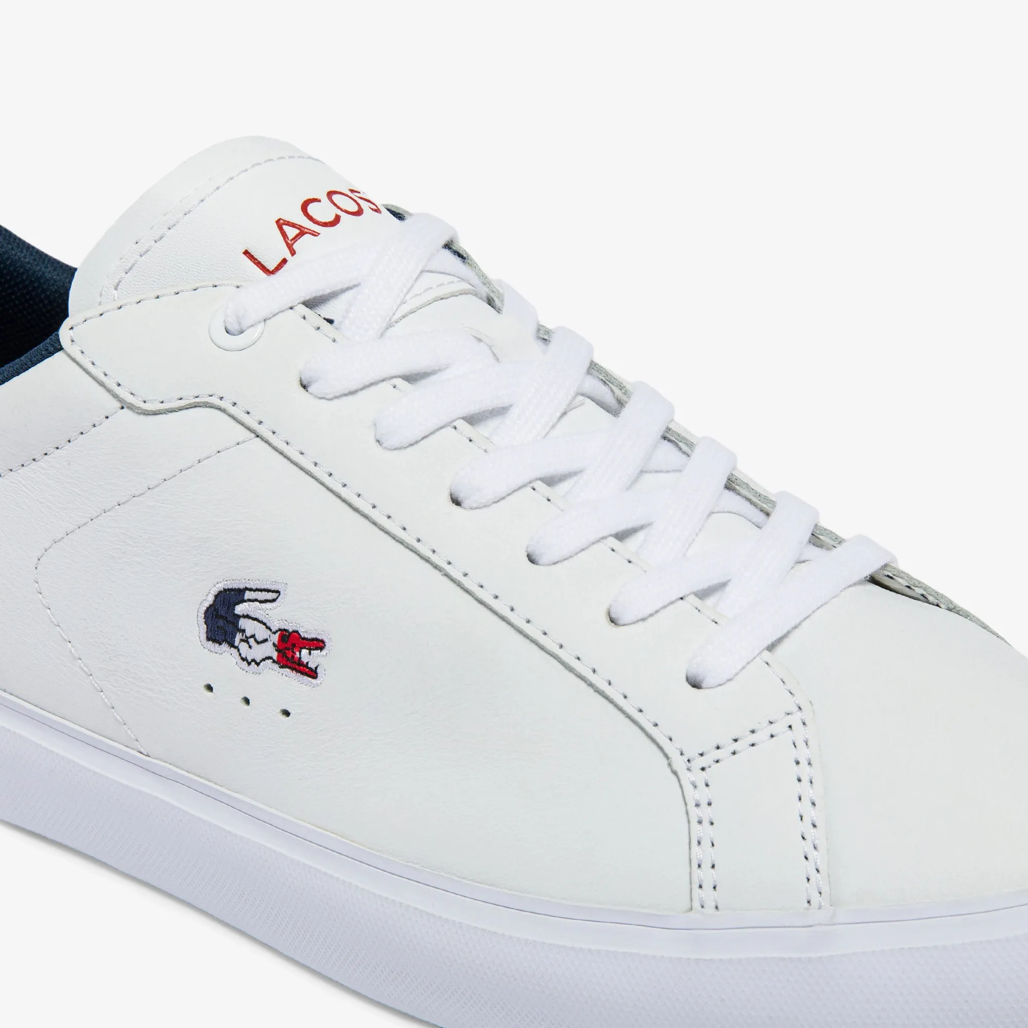 LACOSTE Men's Powercourt Leather Sneakers - Multicolor