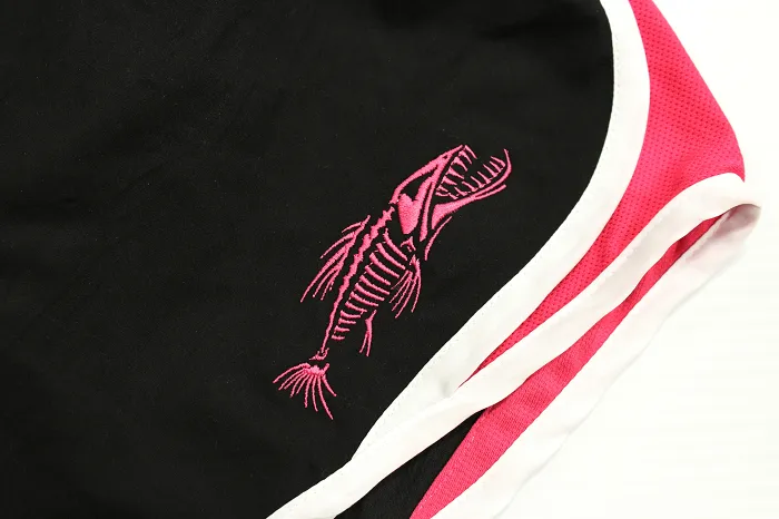 Ladies Bowfishing Short -Black/Hot Pink Velocity Short