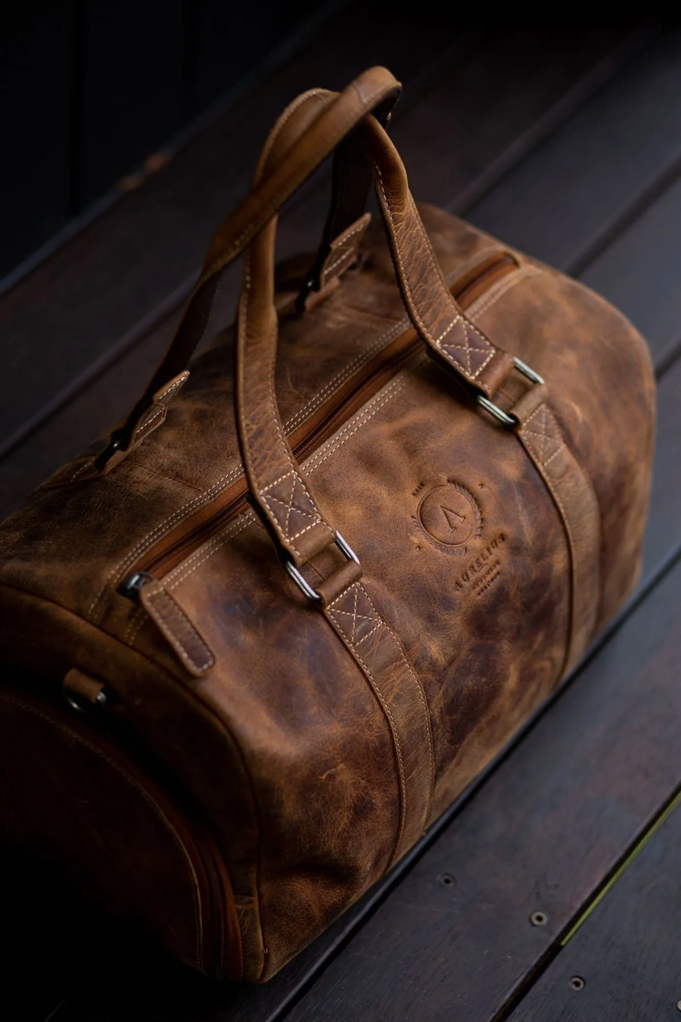 Leather Harry Overnight Bag