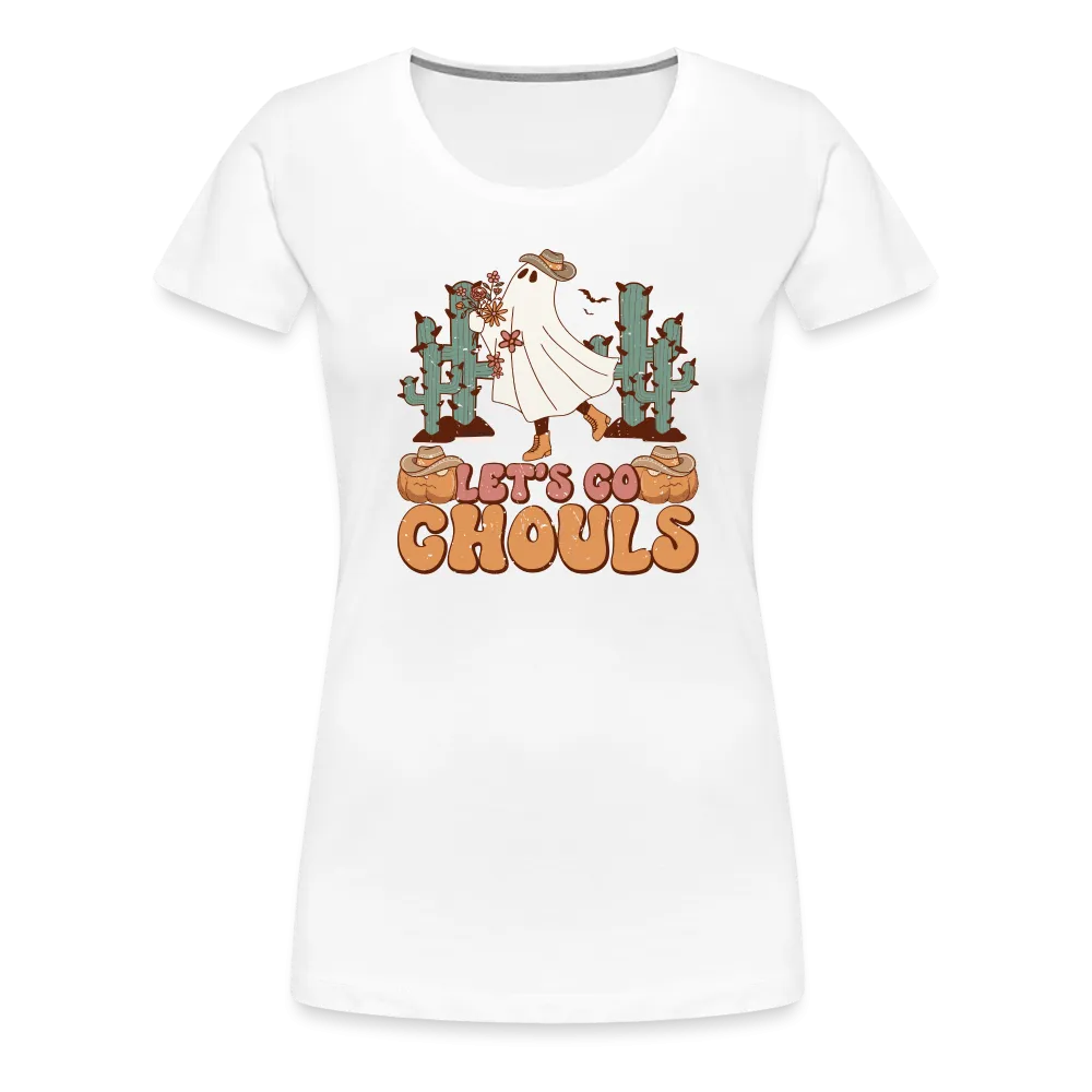 “Let’s Go Ghouls”-Women’s Premium T-Shirt