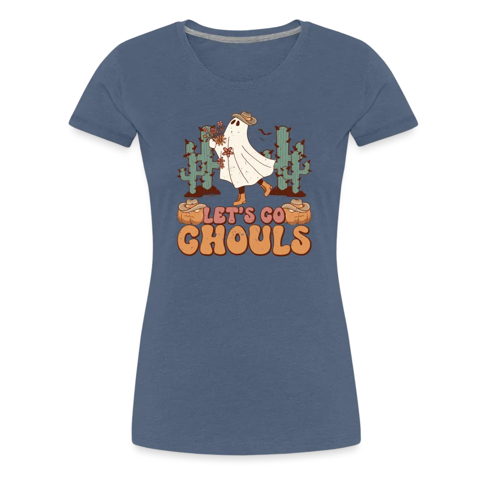 “Let’s Go Ghouls”-Women’s Premium T-Shirt