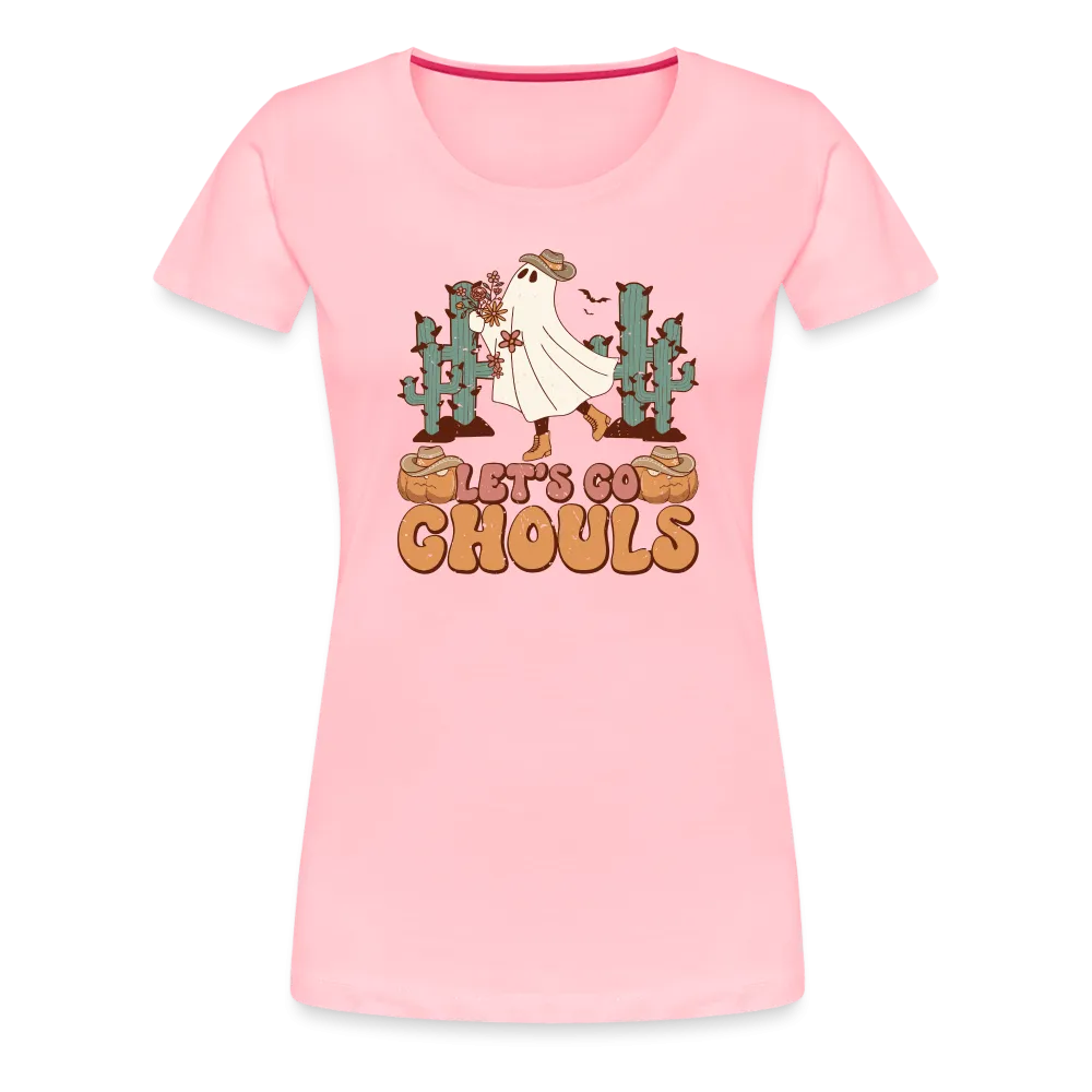 “Let’s Go Ghouls”-Women’s Premium T-Shirt