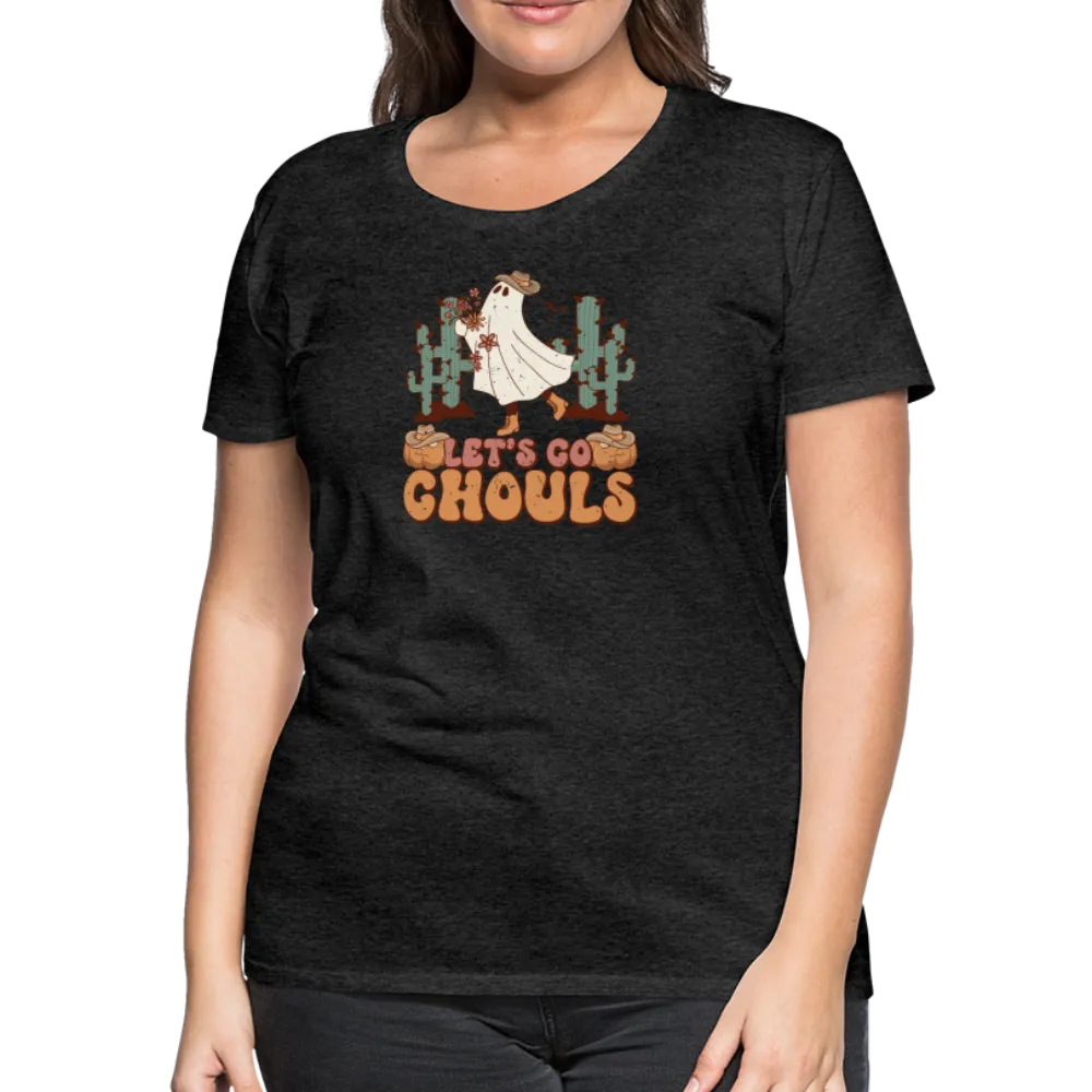 “Let’s Go Ghouls”-Women’s Premium T-Shirt