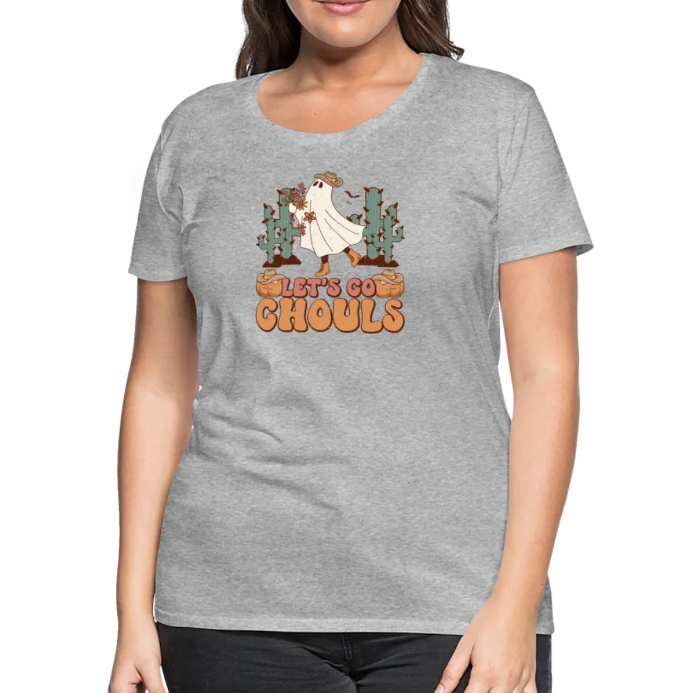 “Let’s Go Ghouls”-Women’s Premium T-Shirt