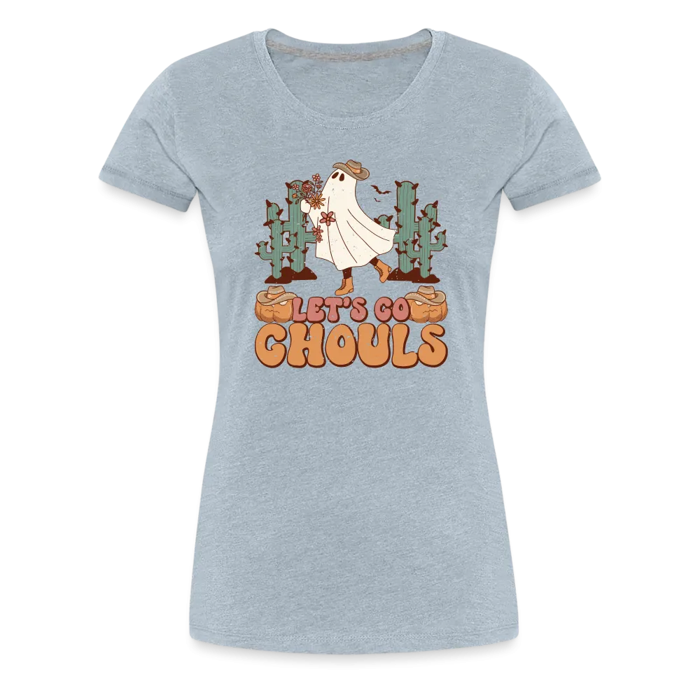 “Let’s Go Ghouls”-Women’s Premium T-Shirt