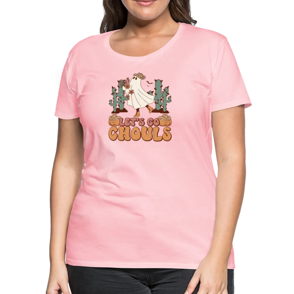 “Let’s Go Ghouls”-Women’s Premium T-Shirt