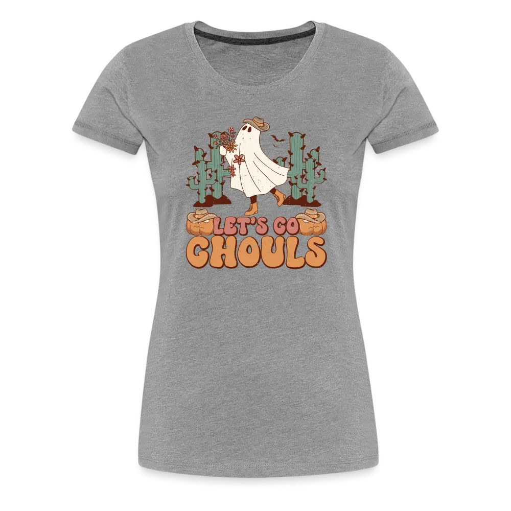 “Let’s Go Ghouls”-Women’s Premium T-Shirt