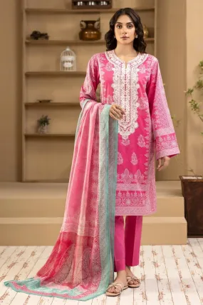 Limelight Embroidered Cambric Pakistani 3 Piece Suit LIM353