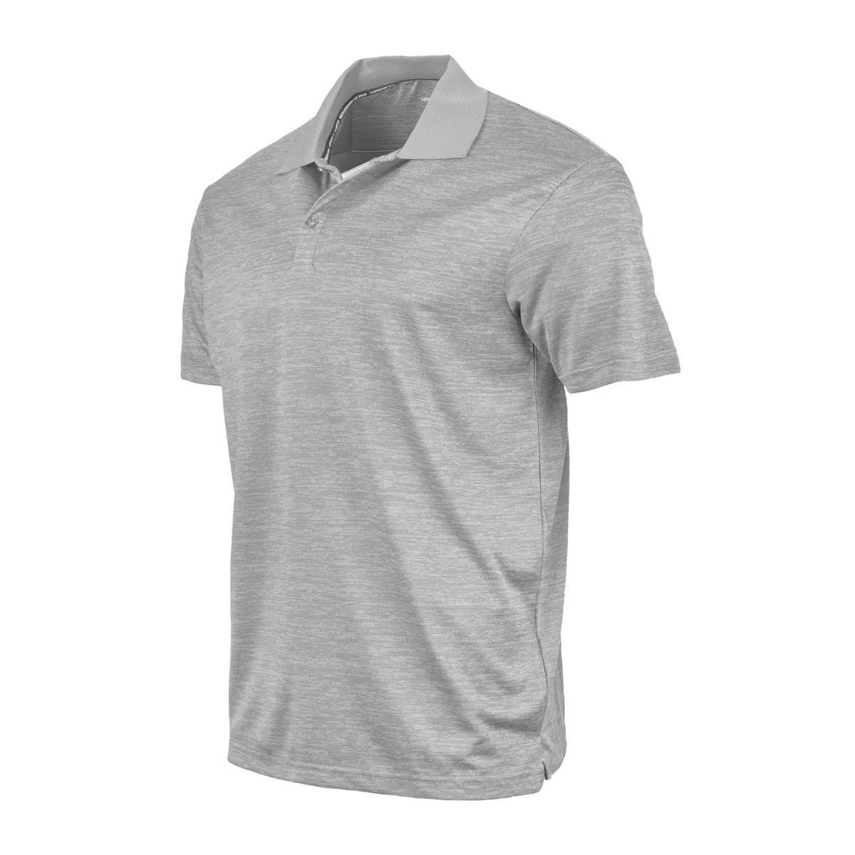 London Fog Men's Poly Textured Space Dye Polo