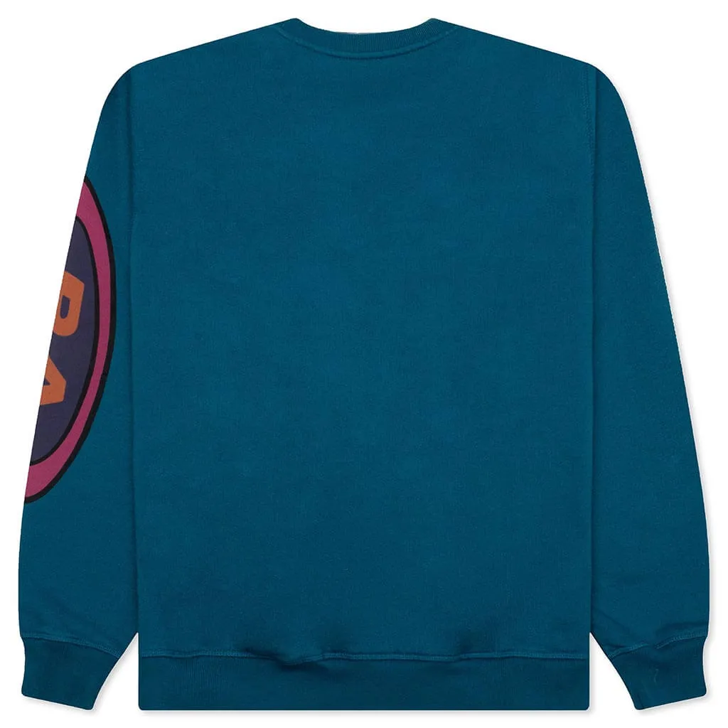 Loudness Crewneck - Coral Blue