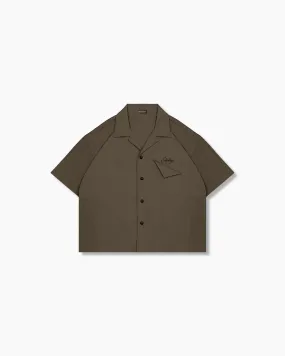 Loungewear Polo - Wood