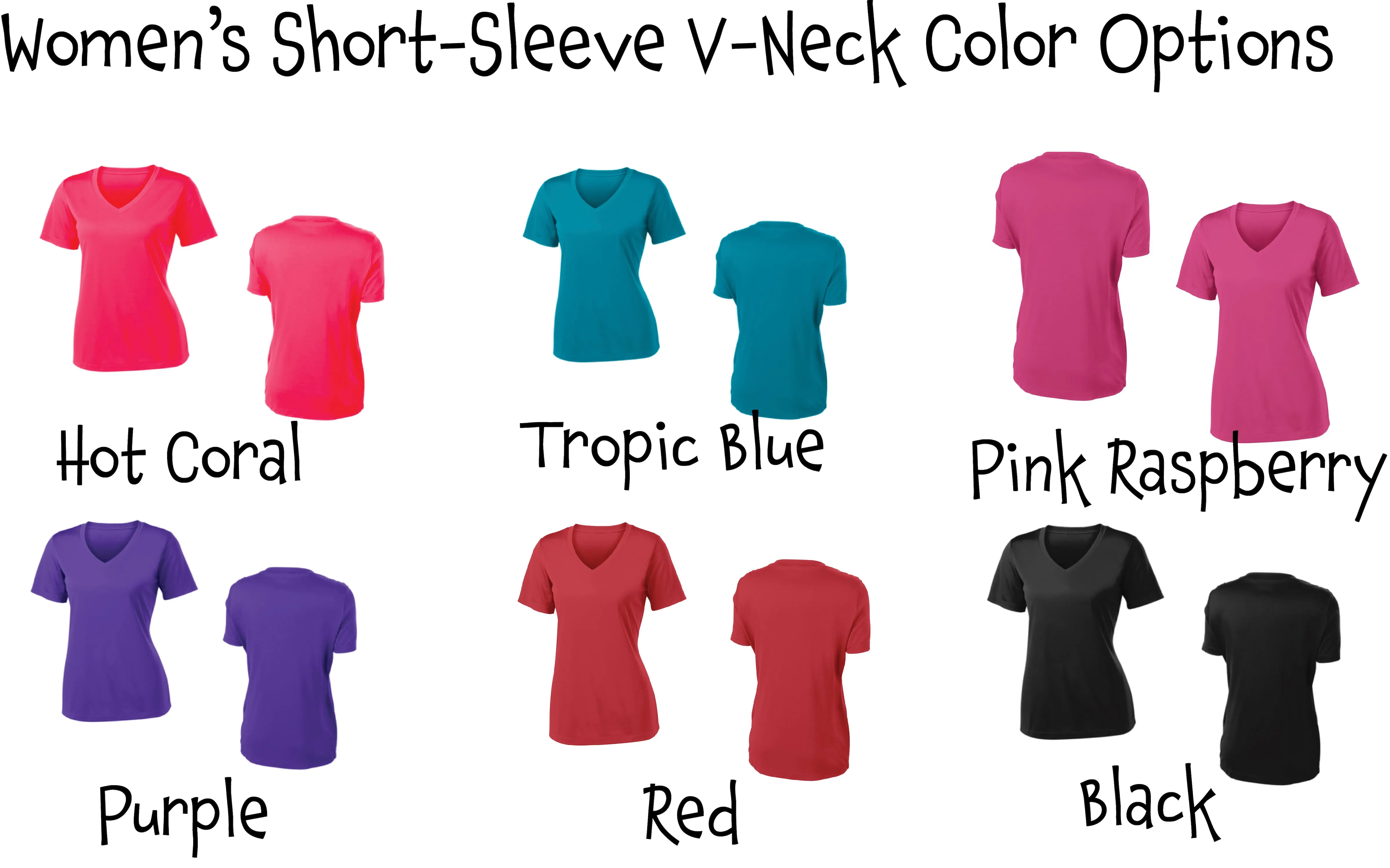 Love Pickleball Heart (Pink) | Women's Short Sleeve V-Neck Pickleball Shirts | 100% Polyester