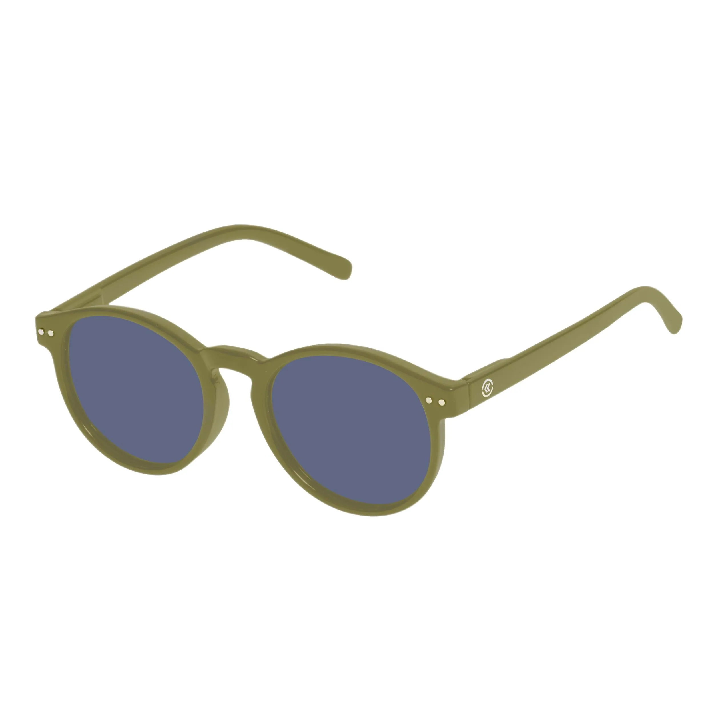 Lunettes de soleil Mixte Ovales Vert