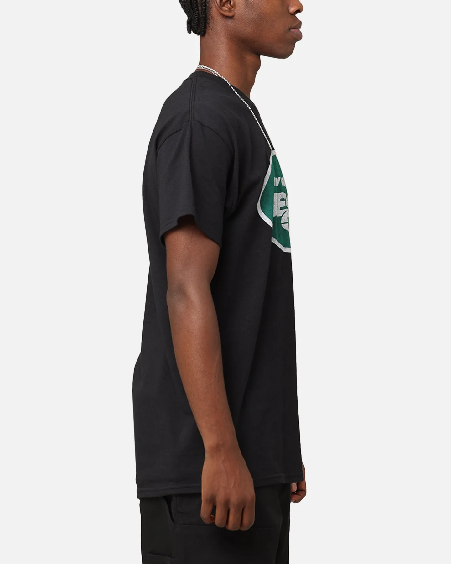 Majestic Athletic New York Jets Team Crest T-Shirt Black