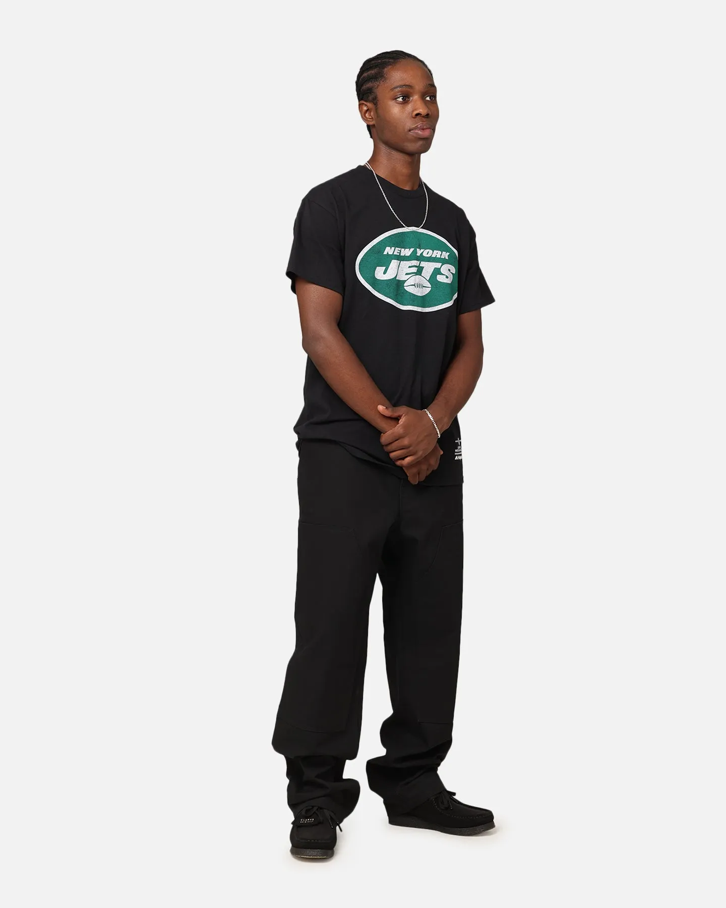 Majestic Athletic New York Jets Team Crest T-Shirt Black