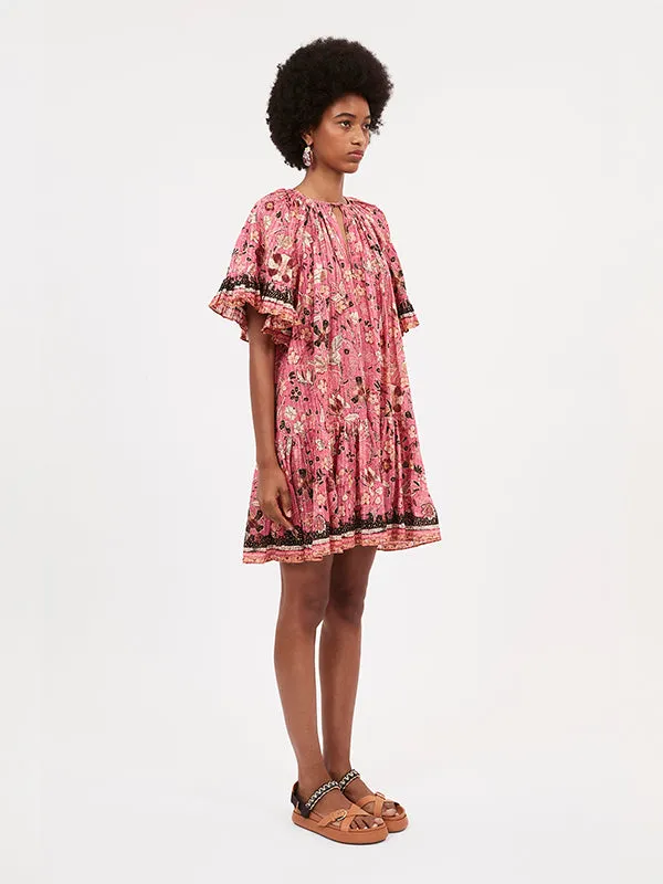 Malie Dress in Hollyhock