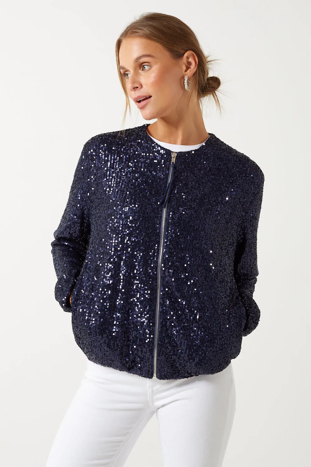 Marc Angelo Luna Sequin Jacket