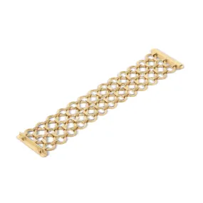 Marco Bicego Jaipur 18K Yellow Gold 3 Row Bracelet