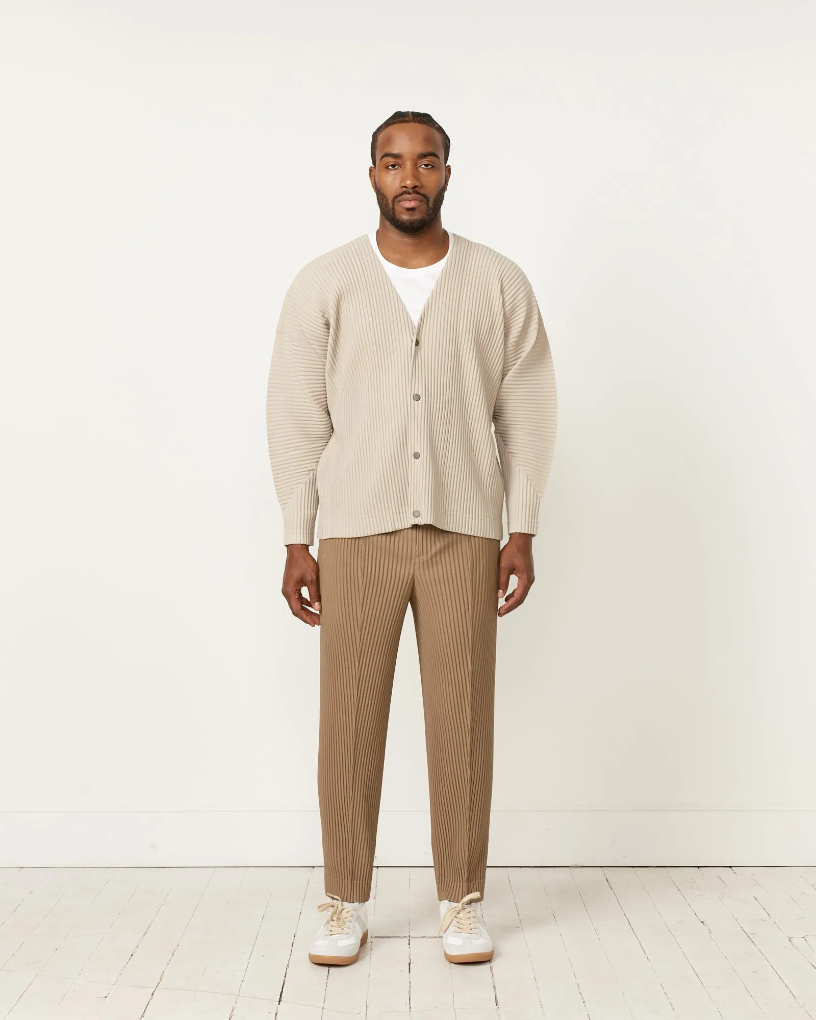 MC March Cardigan in Linen Beige