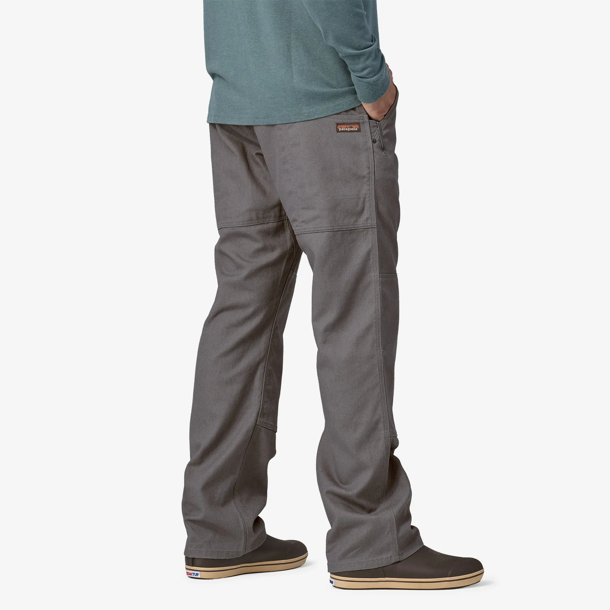 Men's All Seasons Hemp Canvas Double Knee Pants - Regular Length