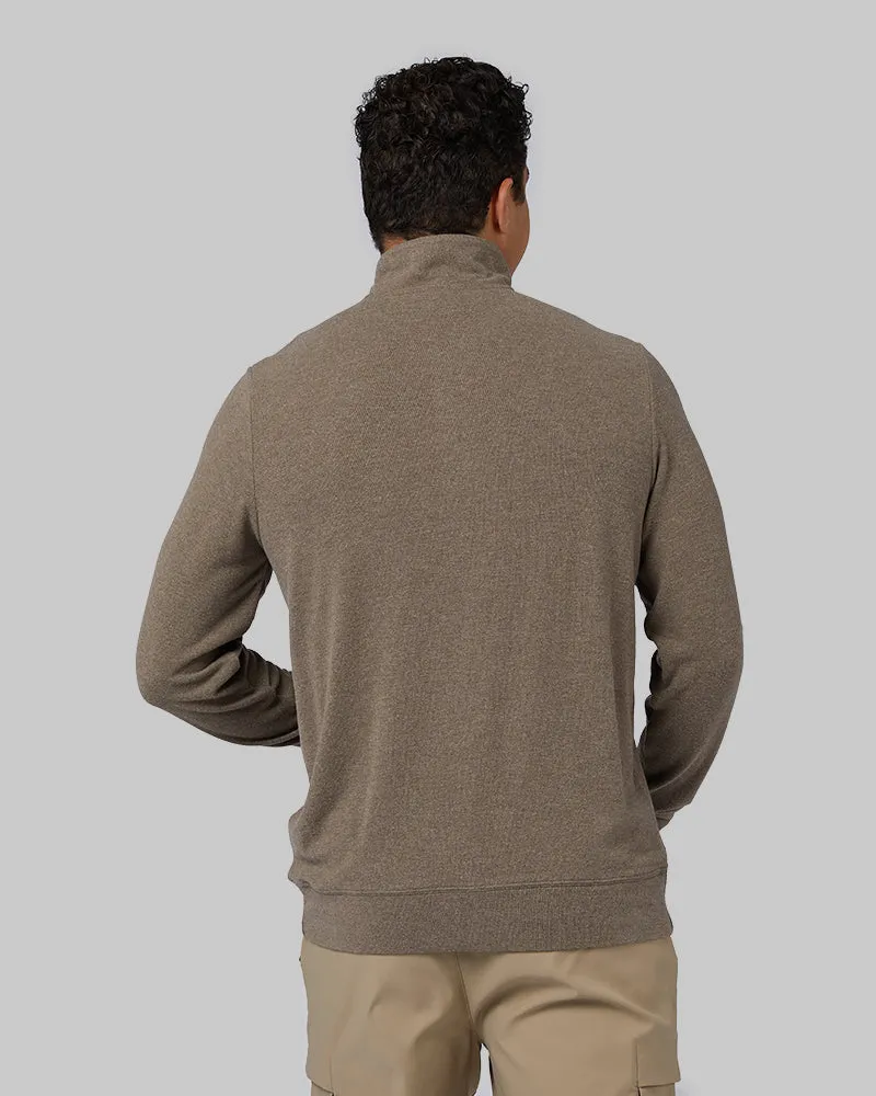 MEN'S SWEATER KNIT 1/4 ZIP TOP