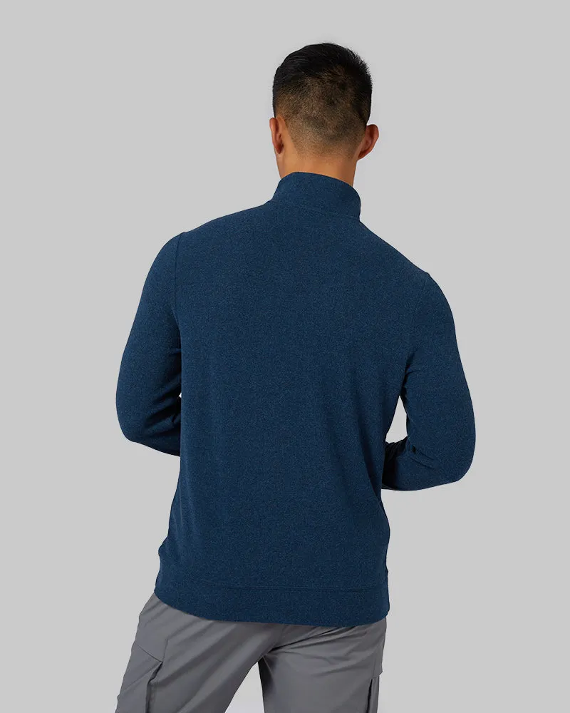 MEN'S SWEATER KNIT 1/4 ZIP TOP