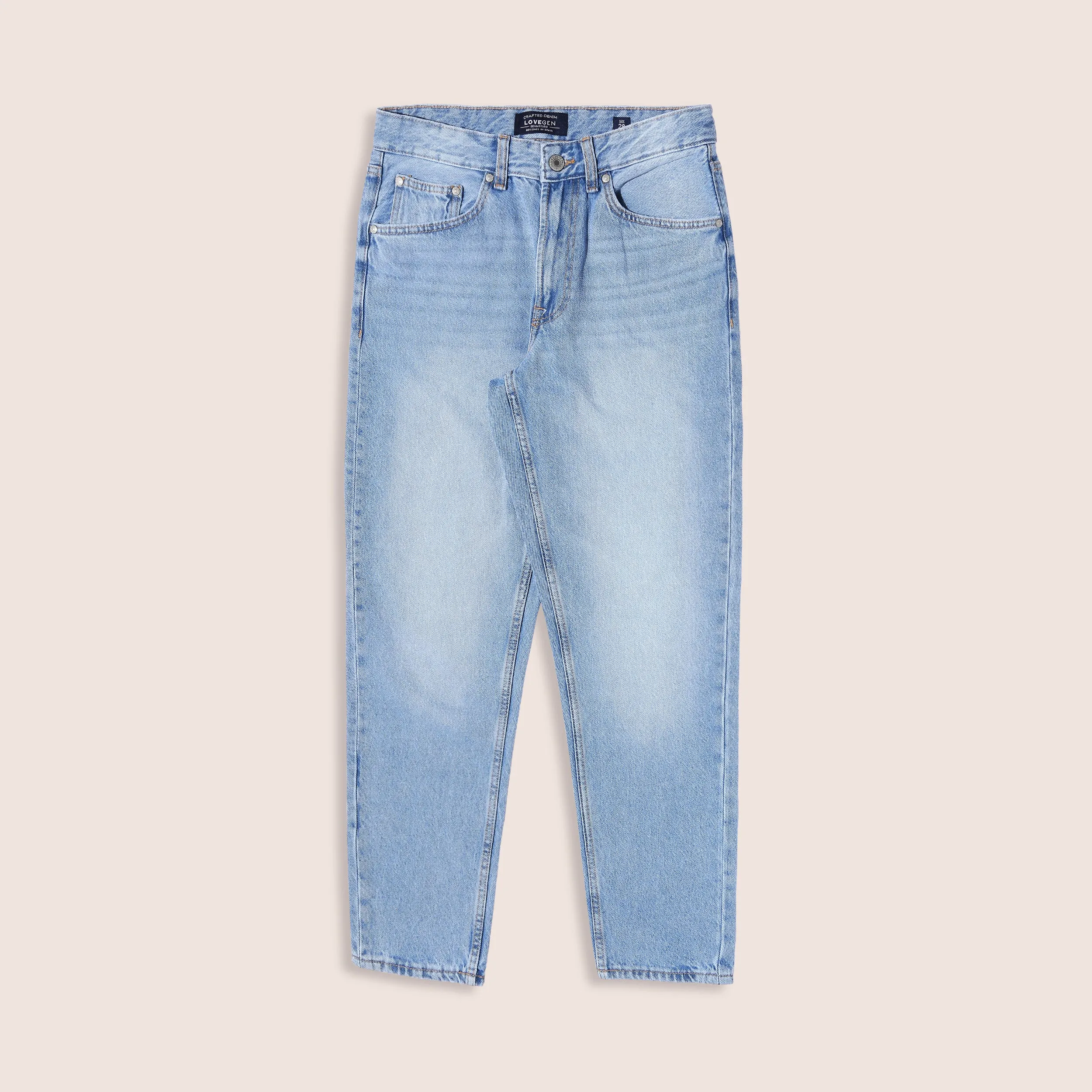 Mid Blue Men's Slim Fit Denim