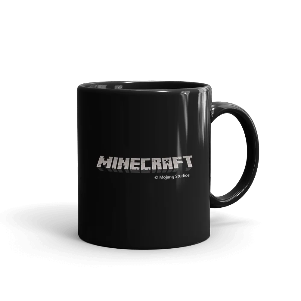 Minecraft Enderman Eyes Black Mug