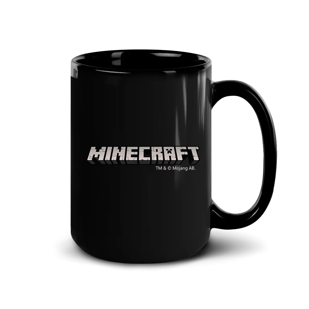 Minecraft Enderman Eyes Black Mug