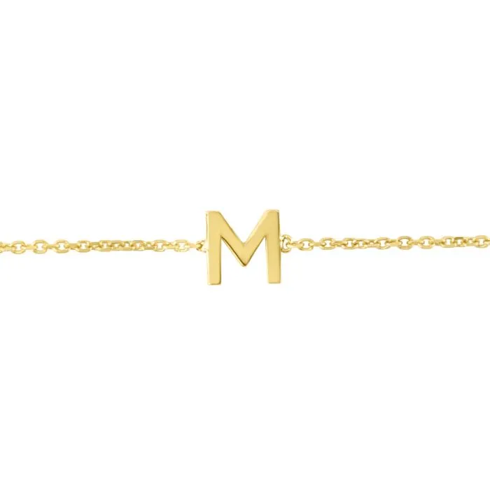 Mini Initial Bracelet