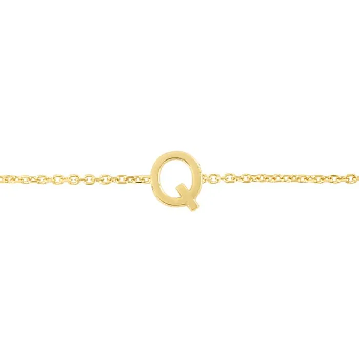 Mini Initial Bracelet