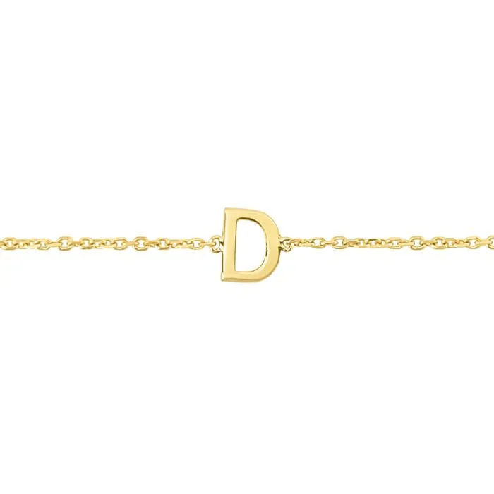 Mini Initial Bracelet