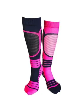 Monkey Sox Victory X1 Sport Compression | Pink & Navy