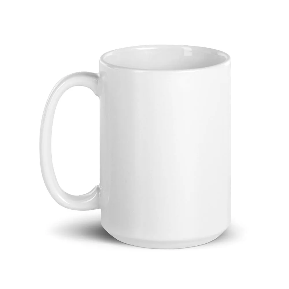 My People Don't Back Down - White glossy mug (L)