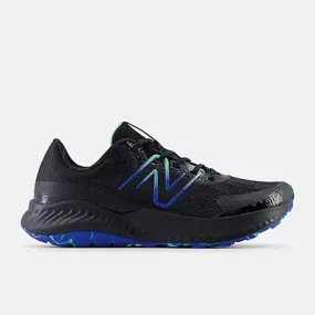 NEW BALANCE MEN'S NITREL TRAIL BLACK/BLUE SHOES