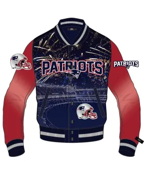 New England Patriots Remix Varsity Jacket