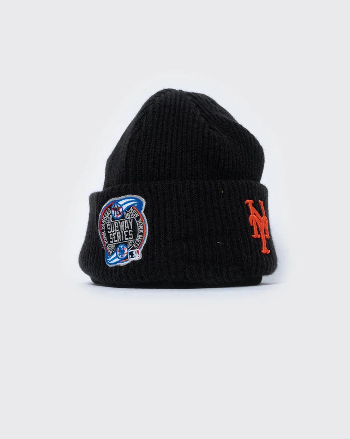 new era new york mets knit beanie subway